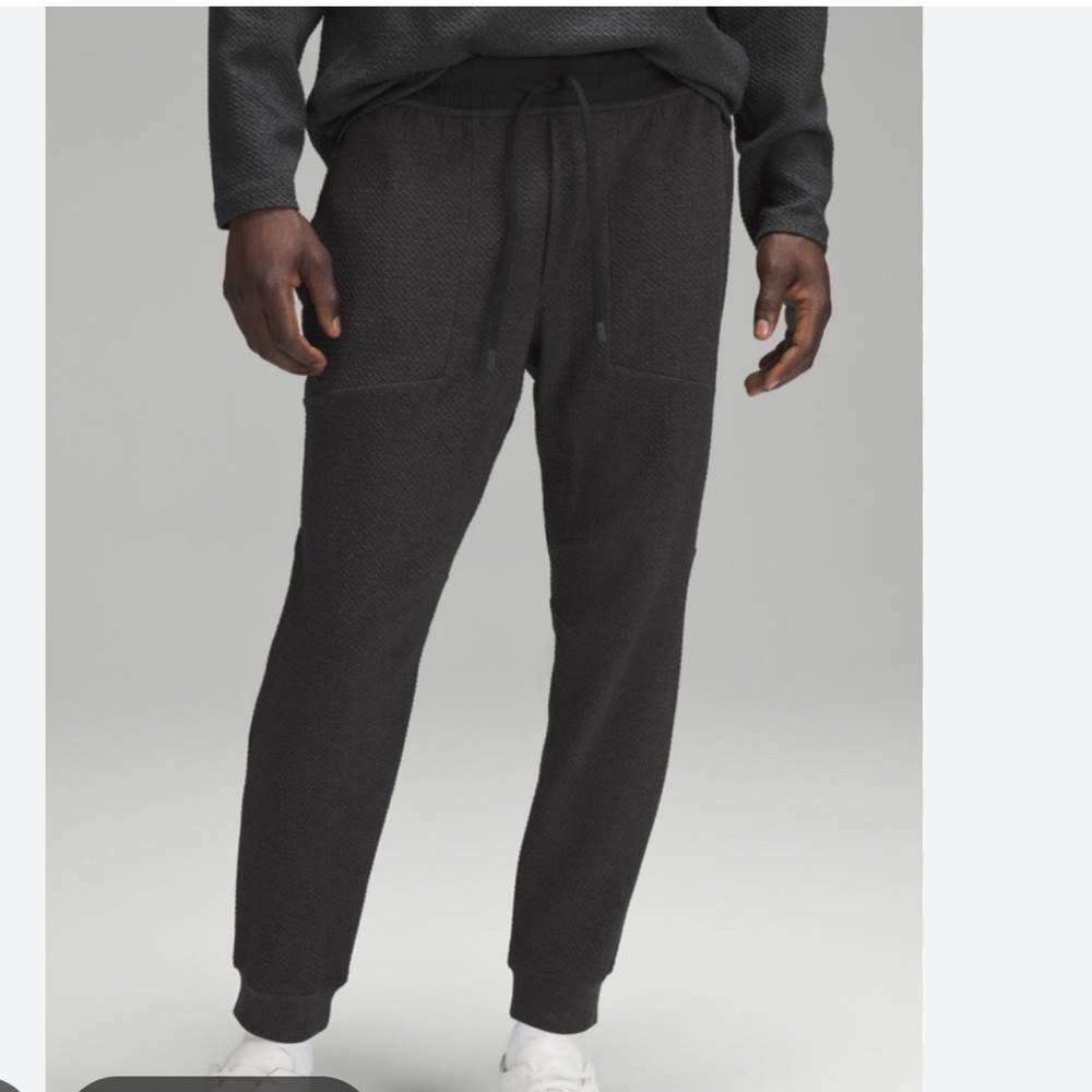 lululemon athletica Men's At Ease Jogger XS heathered black